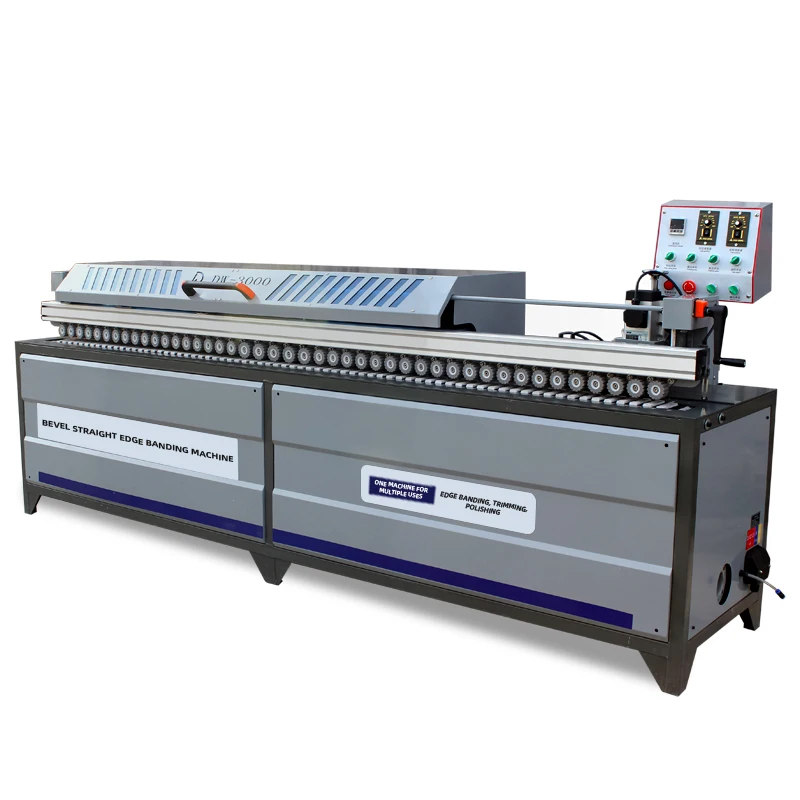 Multifunctional PVC Edge Banding Machine 45 Degree Oblique Straight Manual MDF Board Making Box Gluing Based Panels Scrape Clean