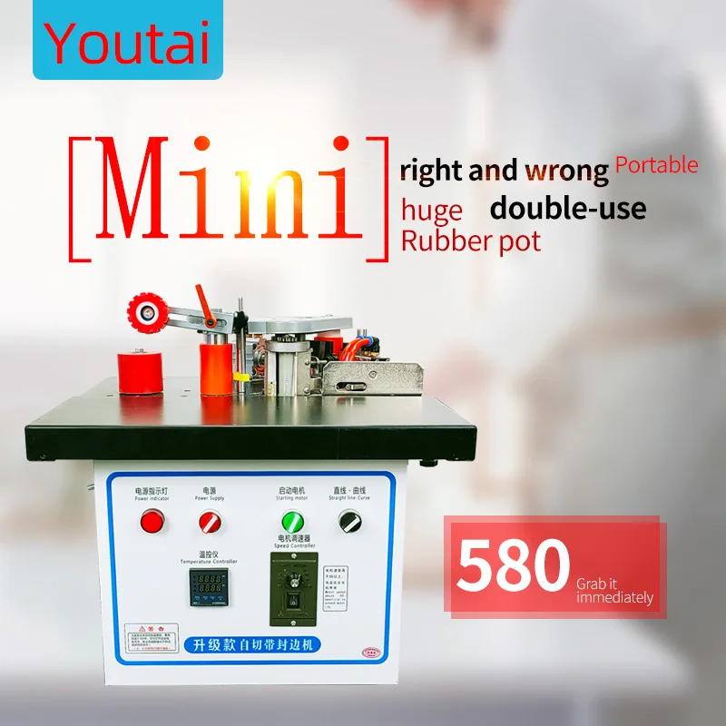 High Quality Woodworking Edge Banding Machine Small Manual Edge Banding Machine Furniture Repairing Machine