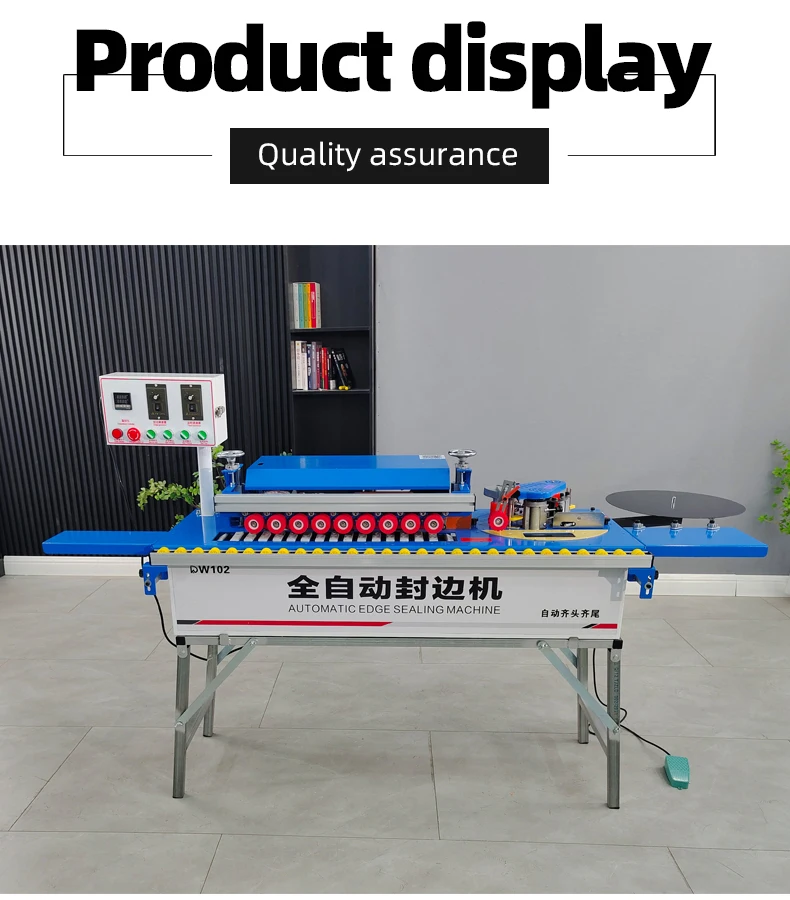 Manual Edge Banding Machine Woodworking Cnc Curve Straight Edge Banding Machine Small Whole House Customized Curve Edge Bander