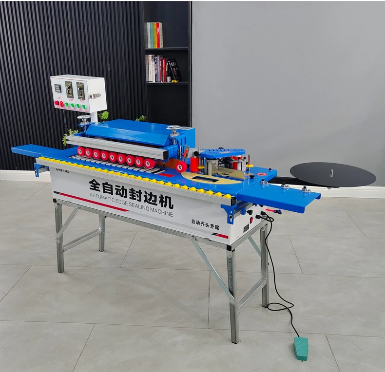 China Manufacturer Mini Wooden PVC Edge Banding Strip Making Edge Banding Machine Automatic