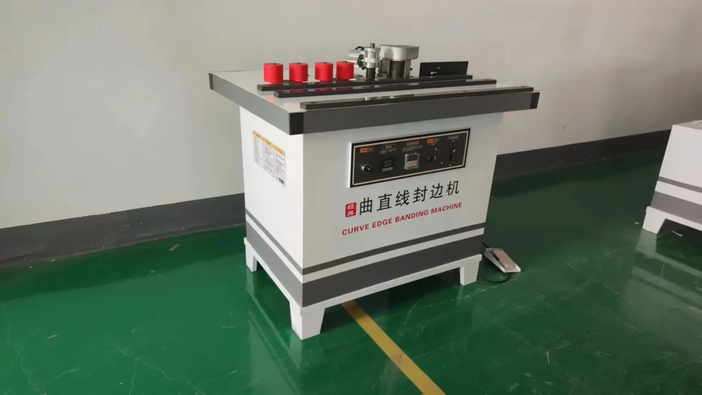 Low Price Curved Straight Edge Bander Banding Machine Plywood Wood Small Portable Mini Edge Banding Machine