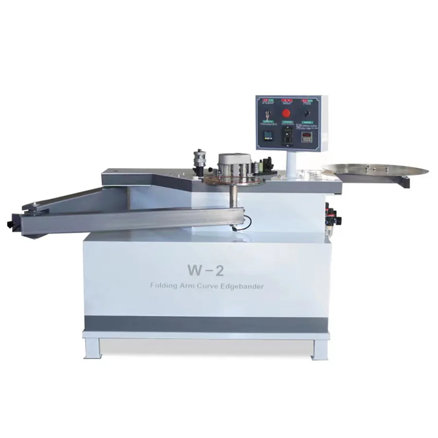 ZDSW-1 Folding Arm Manual Edge Banding Machine for Curved and Straight Plywood. MDF. Melamine Edge Banding