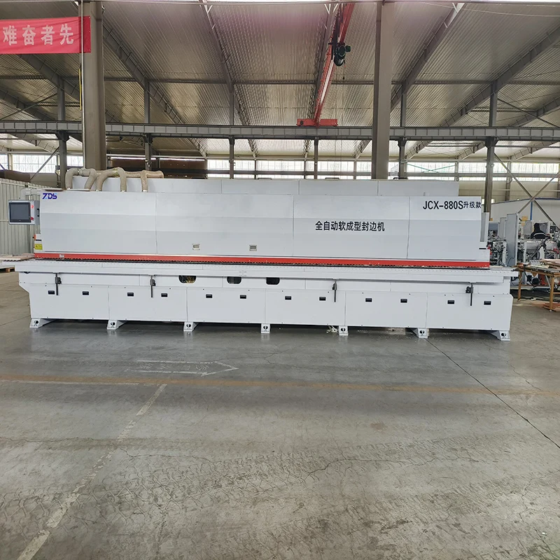Edge Bander Pre Milling 45 Degree Bevel JC Type Edge Banding Corner Trimming Pvc Automatic Edge Banding Machine