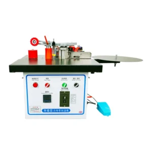 Banding Mini Band Polishinre G and Trimming Semi Automatic Edge Bander Machine Woodworking