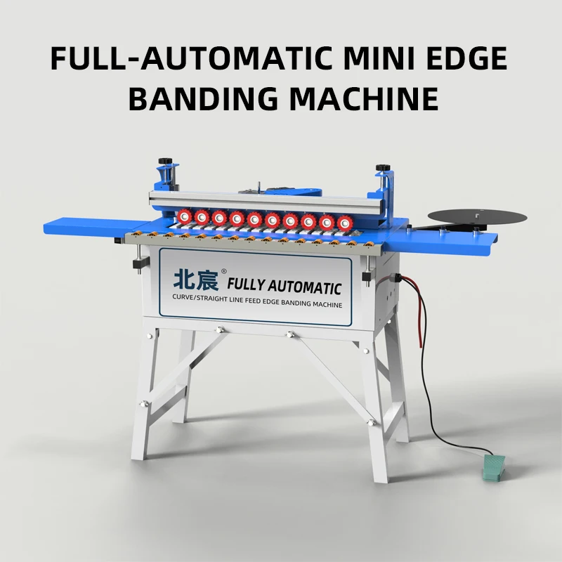 New Condition Automatic Edge Banding Machine for MDF Woodworking for Manufacturing Plant Use with Core Motor Gearbox Components