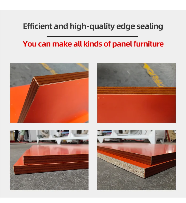 Woodworking Furniture Cabinet PVC MDF Edge Bander Machine for Sale High Speed Automatic Edge Banding Machine Price