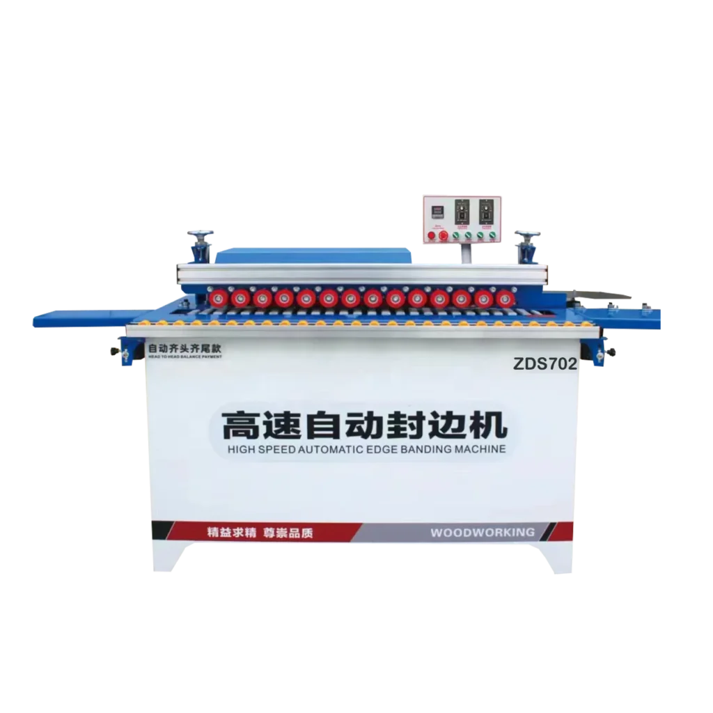 Automatic Woodworking Small PVC Edge Banding Bander Machinery for 3mm Edge Banding Gluing Wood