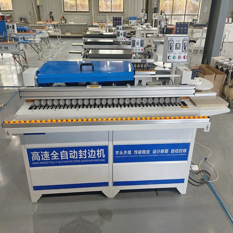 Manual Edge Banding Machine Double Side Gluing Portable Edge Bander Woodworking Edge Banding Machine