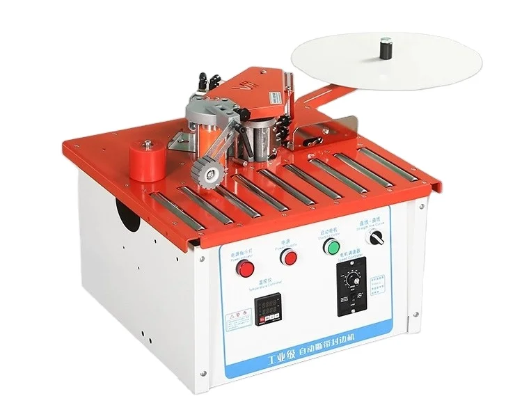 Portable Mini Curve Edge Bander Woodworking Mdf Edging Machine Pvc Edge Banding Machine