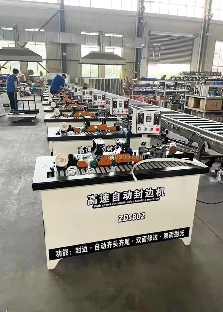 Woodworking Furniture Fully Automatic Edge Tape Banding Machine Board Edge Bander  Mdf Pvc Edg Banding Machine
