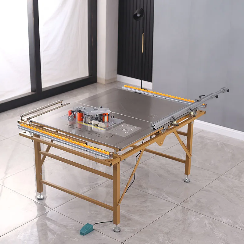 Small Portable Auto Curve Edge Banding Machine Wood Edge Binding Machine Auto Edgebander Machine