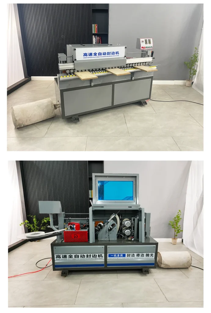 Edge Banding Machinery DW3600woodworking Full Automatic Mdf Board Wood Furniture Pvc Edge Banding Machine Edge Bander