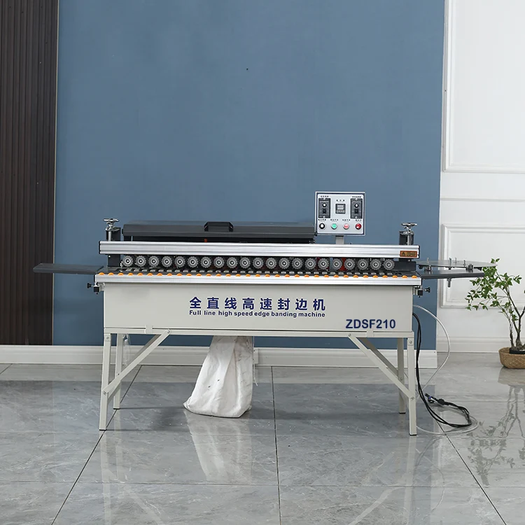 Wholesale ZDSF210 Portable Small Automatic Wood Edge Banding Machine Edging Machine Pvc Edge Banding For Furniture Woodworking