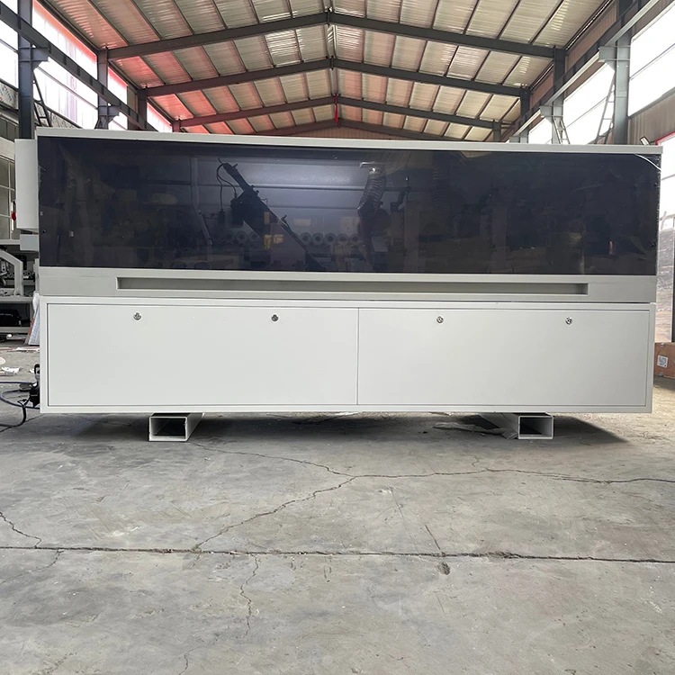 Automatic Straight Line Edge Bander Edge Bander Return Conveyor  Pur Edge Banding Machine