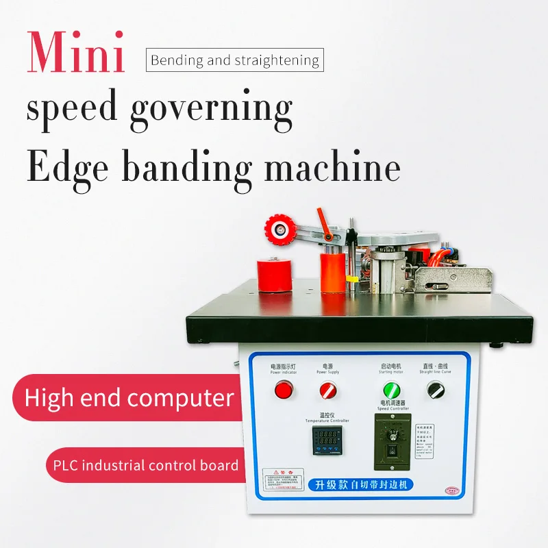 Woodworking Machinery Manual Portable Edge Banding Machine for Wood Pvc MDF Small Band-sealing and Furniture Repairing Machine