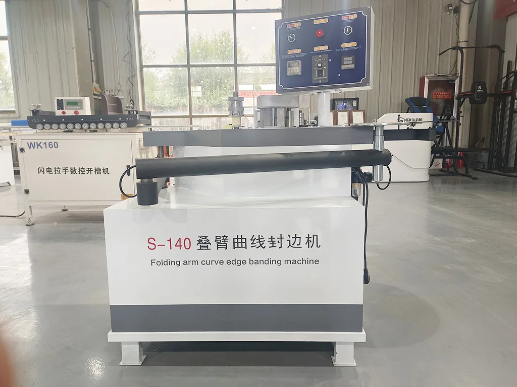 High-Speed Edge Bander China Edge Bander Double-Sided Gluing Small Mini Full-Automatic Edge Banding Machine Woodworking