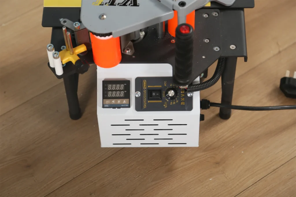 Small Portable Handle Edge Bander Edge Banding Machine for Straight or Curve