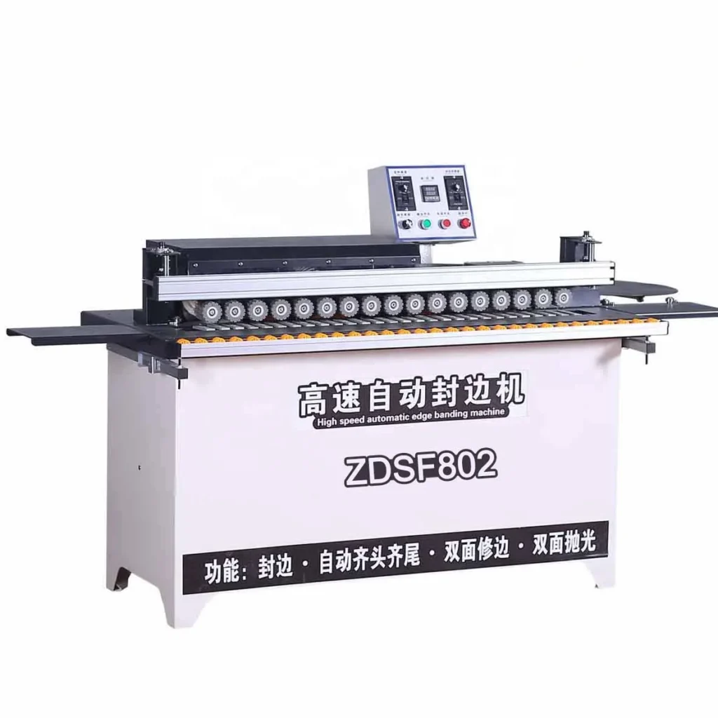 Automatic Linear Woodworking Plywood Edge Banding Machine Manual Laminating  Edge Bander Machine