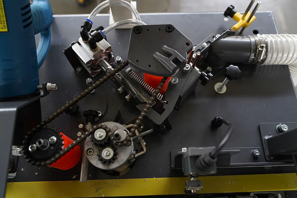 Oblique Straight Shape Automatic Edge Banding Machine Bevel Edge Bander