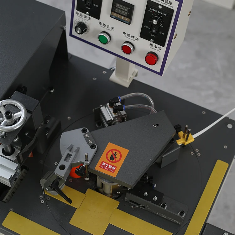 Small Edging Machine Furniture Abs Mdf Pvc Straight and Curved Edge Banding Machine Automatic Trimming Edgebander