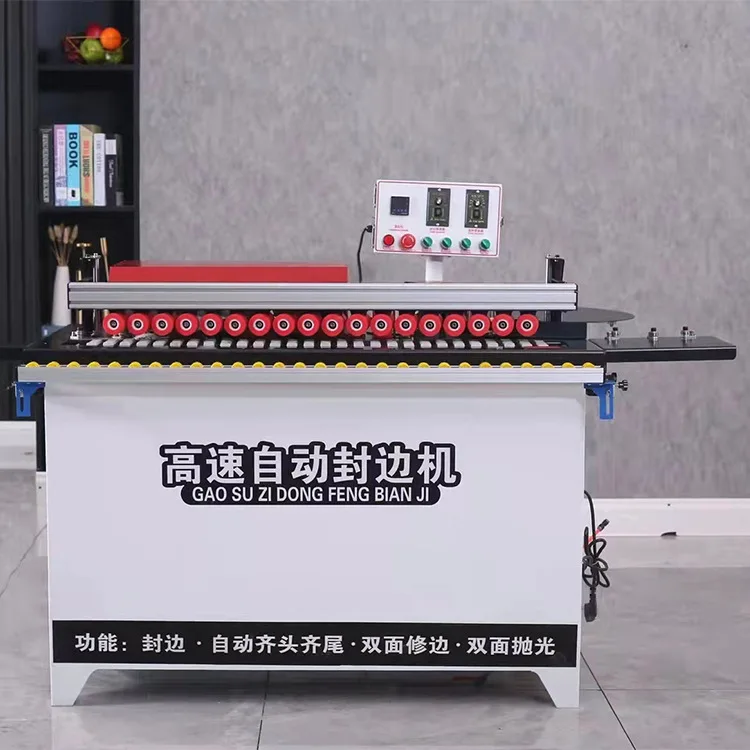 Wood Based Panels Machinery Automatic Cabinet Edge Banding Machine Pvc Mdf  Edge Bander Machine