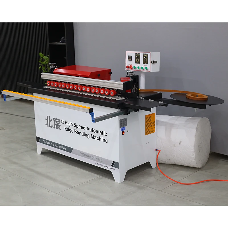 Cheap Factory Pvc Machine Band Price Wood Machines in Shandong 6 Station Banding Edge Sealing Machine with Straight Beating