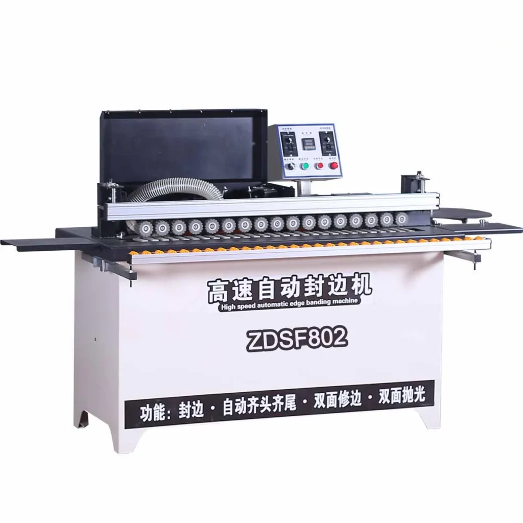 802 Automatic Pvc Banding Edge Sealing Machine Cleaning Scraping Function Edging Machine Edge Bander
