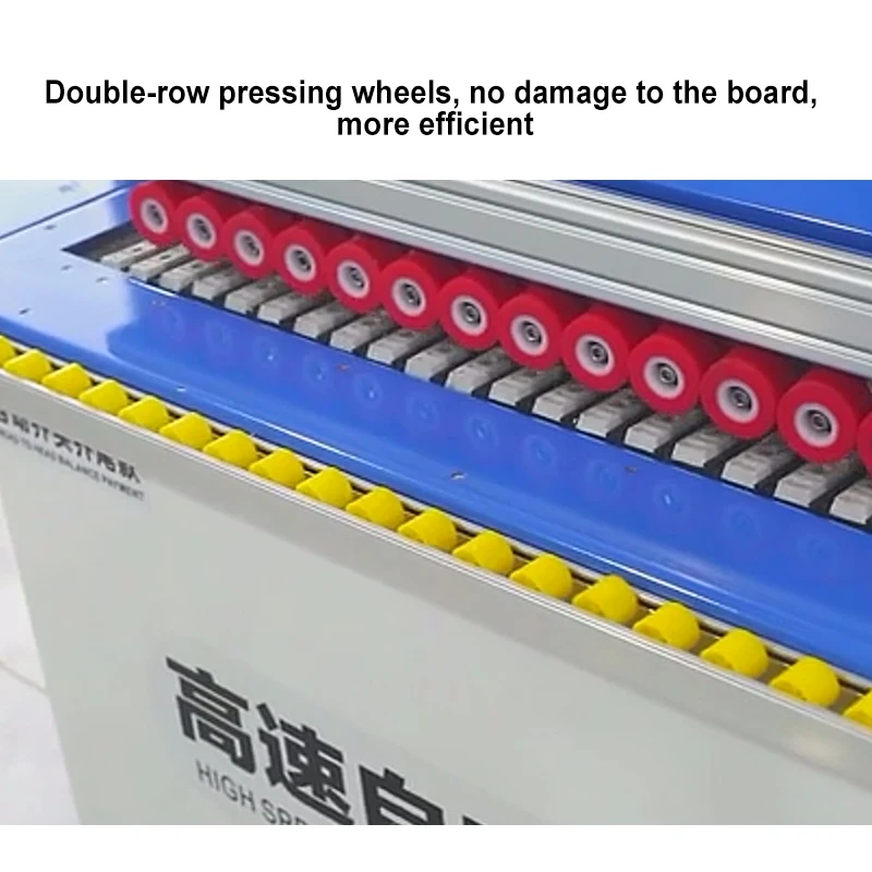 DW702 High-Speed Automatic Edge Banding Woodworking Machine Double-Sided Trimming Micro Veneer Splicing Plywood Production CE