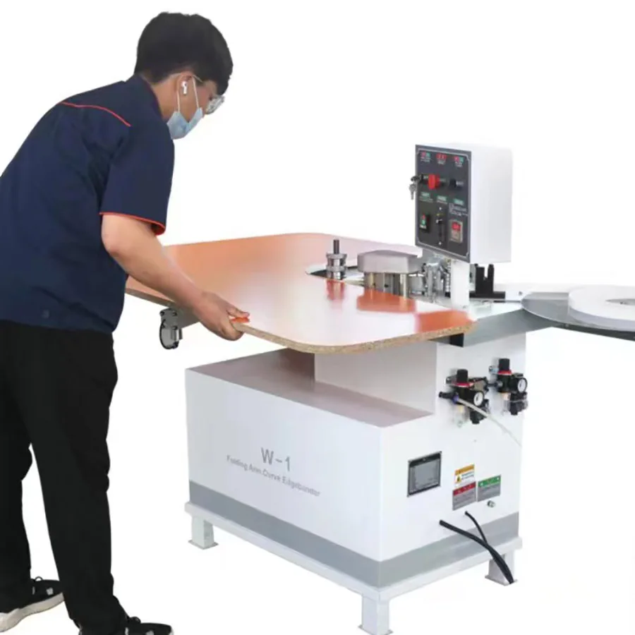 Furniture Wood Automatic Curved Edgebander Edging Machine Pvc Edge Banding Machine for Mdf