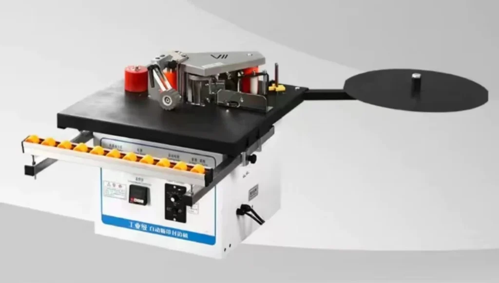 Manual Curved Shaped Arm Bending Machine Portable Desktop Woodworking Machinery Woodworking Small Edge Banding Machine