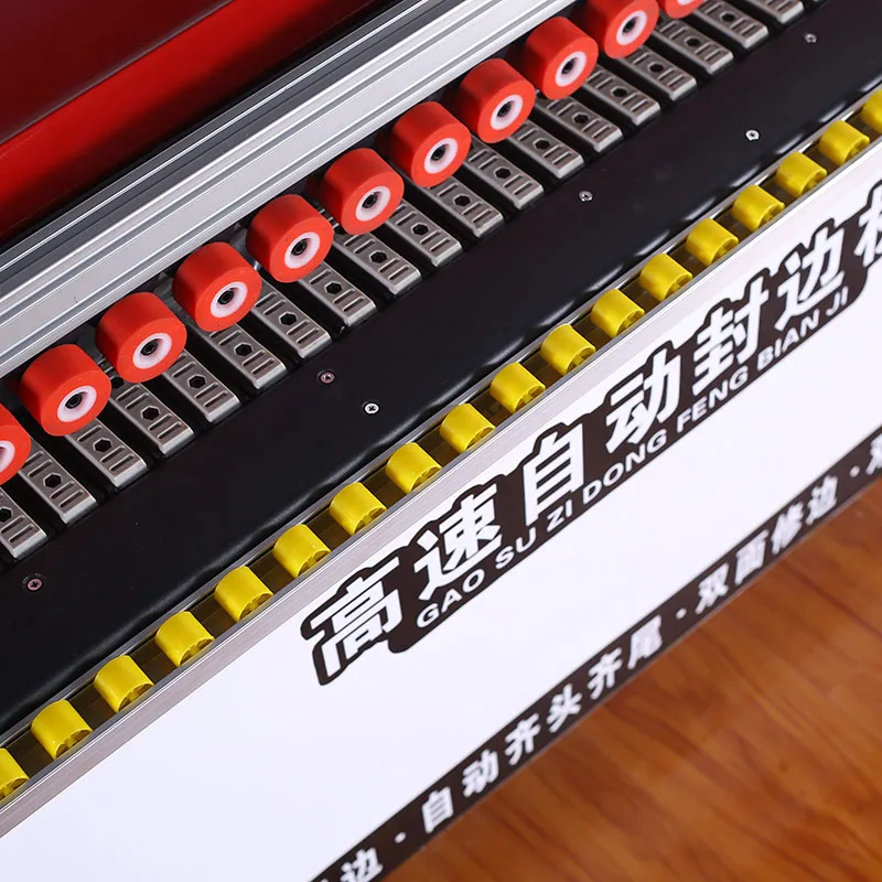 802 Automatic Pvc Banding Edge Sealing Machine Cleaning Scraping Function Edging Machine Edge Bander