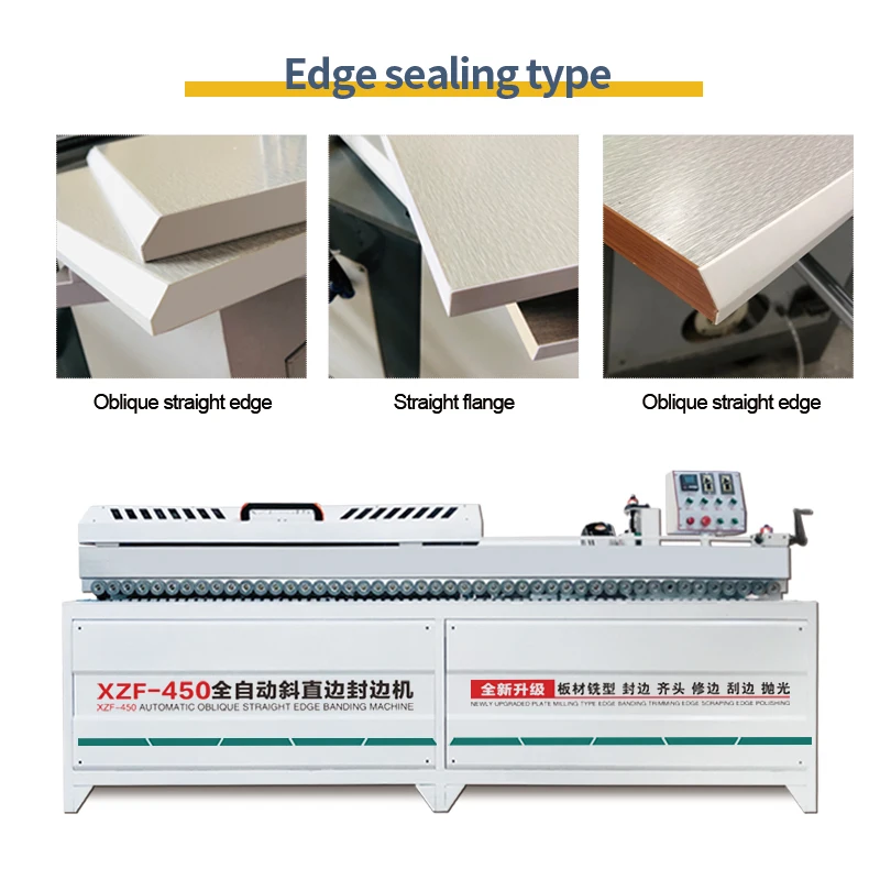 Door Press Mdf Auto Bander Equipment in China Pvc 45 Degree Automatic Edge Banding Machine