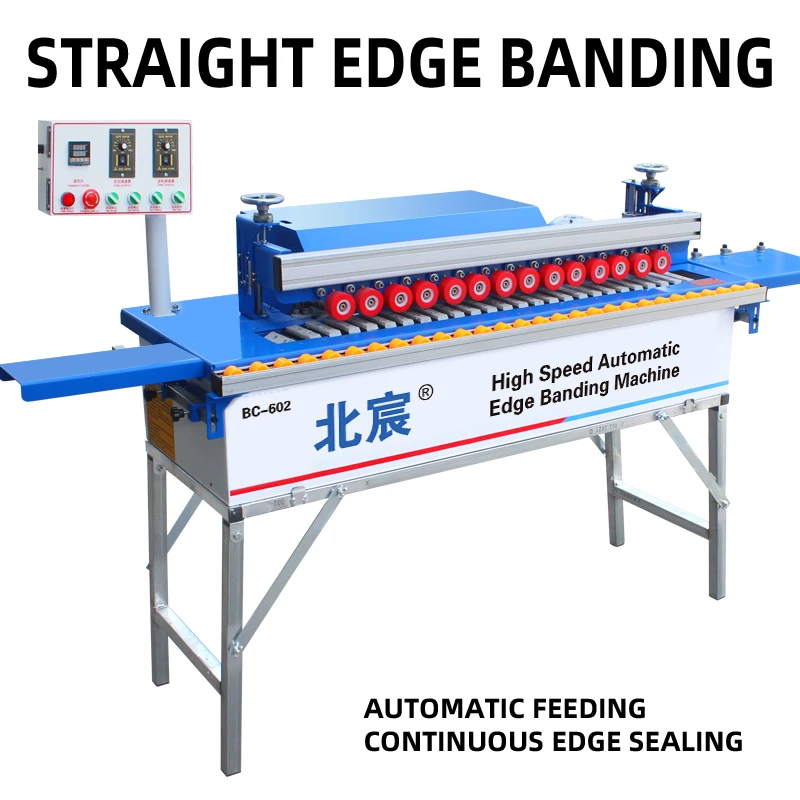 Factory Sale High Quality Automatic Edge Banding Machine for Wood Furniture PVC Edge Bander Straight and Curve DW602