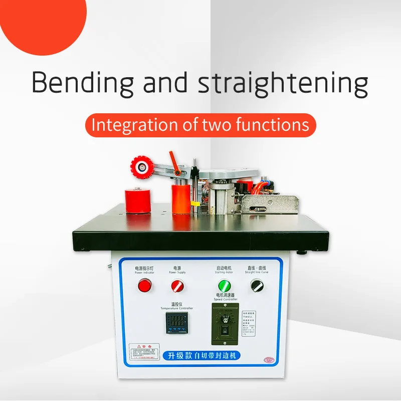 Banding Mini Band Polishinre G and Trimming Semi Automatic Edge Bander Machine Woodworking
