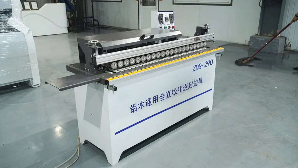 Zds290 Aluminum-Wood Universal Full Linear High-Speed Edge Banding Machine