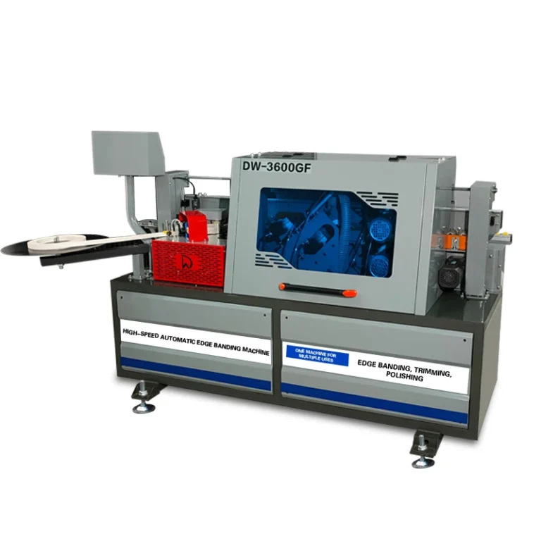 MDF Automatic Edgebander Machine Cabinet Doors Full Function-Cleaning Pre-milling Scraping Home Use Wood Furniture Edge Banding