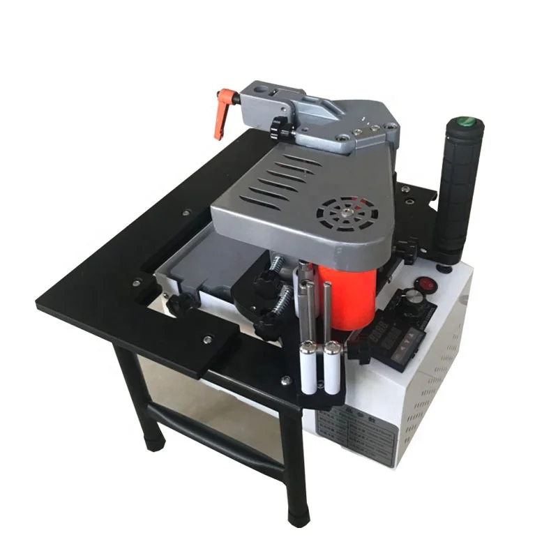 Portable Small Board Edge Banding Machine Woodworking Cabinet Edge Bander