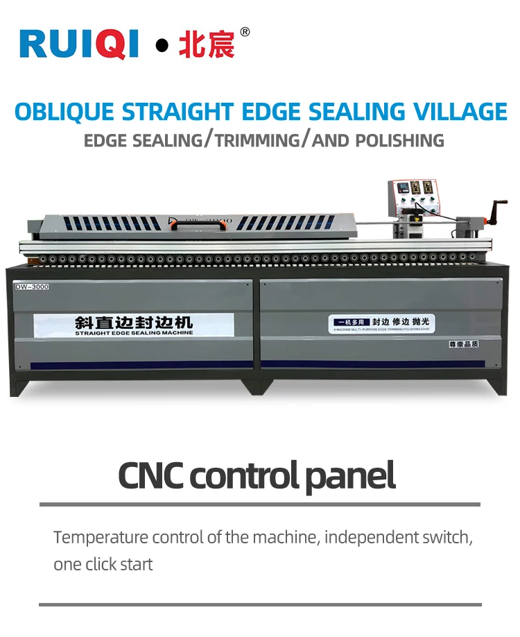 Edge Banding Oblique Bevel Straight Line Woodworking Panel Furniture Pvc 45 Degree Automatic Edge Banding Machine
