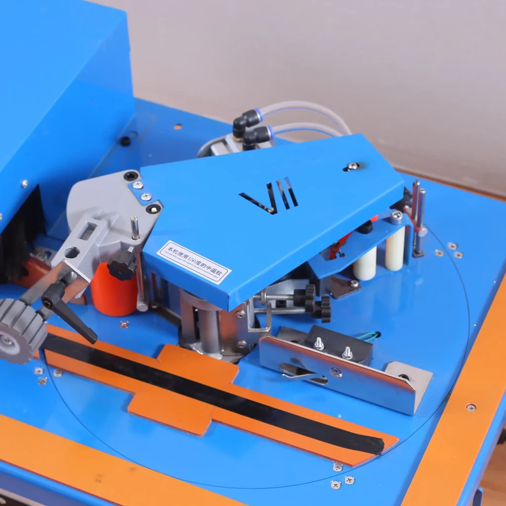 Portable Small Mini Edge Banding Machine With Auto Gluing and Trimming Buffing
