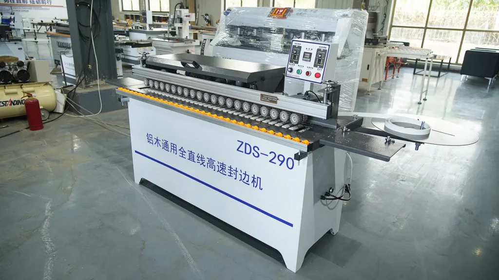 Zds290 Aluminum-Wood Universal Full Linear High-Speed Edge Banding Machine