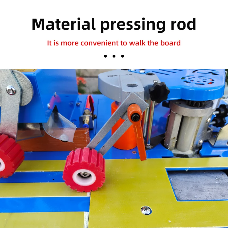 JINAN Woodworking FX-20 Small Mini Edge Banding Machine Cabinet Furniture Edge Bander with Trimming and Polishing