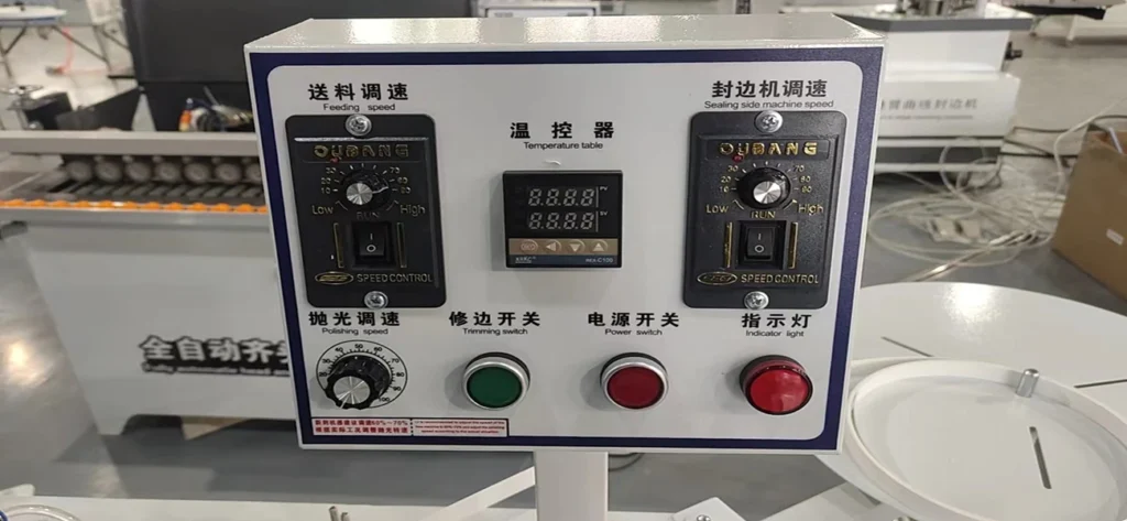 Hot Sale Full Automatic Edge Bander Furniture Double Edge Band Trimmer Machine Plywood Industrial Edge Banding Machine