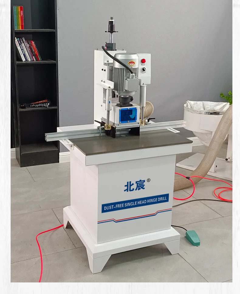 Automatic Wood Multi Hinge Boring Small Portable Hinged Drill Equipment Precision Furniture Cabinet Door Drilling Machine