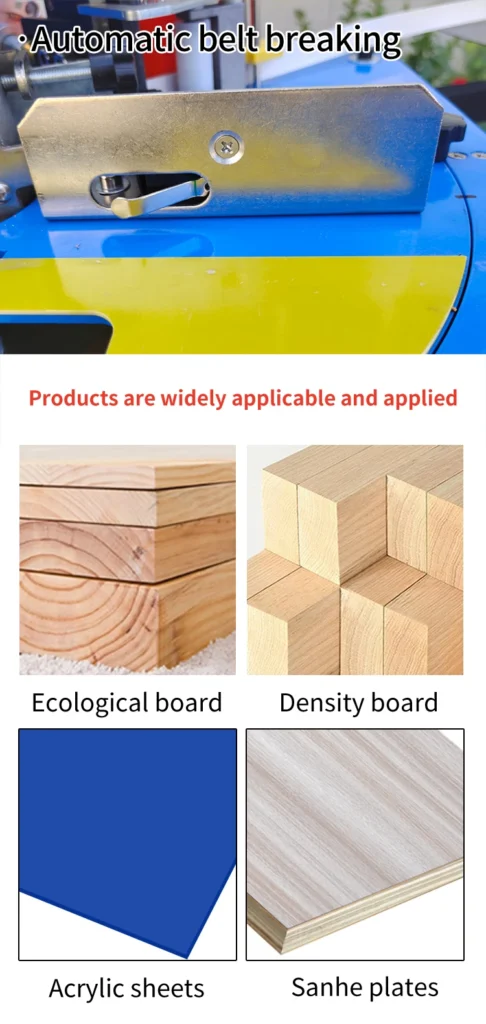 Manual Portable Circular Board Banding Small Automatic Curved Line Edge Sealing Machine Woodworking Machinery Manufacturers