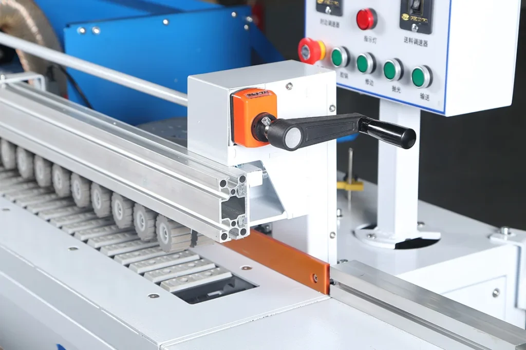 Woodworking Furniture Edge Binding Making Machine Carpentry Edge Bander PVC Automatic Edge BandingTrimming Machine