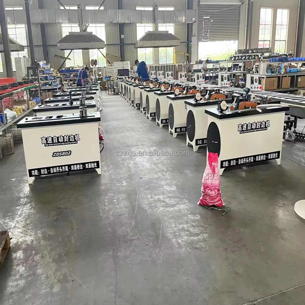 Automatic Linear Woodworking Plywood Edge Banding Machine Manual Laminating  Edge Bander Machine